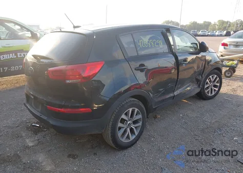 2016 Kia Sportage Lx из США, поврежденный, VIN KNDPB3AC7G7871384
